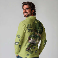 Personalized Fishing Long Sleeve Polo Shirt Reely Lures Me In - Wonder Print Shop