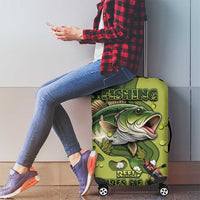 Fishing Luggage Cover Reely Lures Me In - Wonder Print Shop