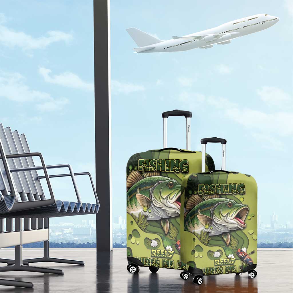 Fishing Luggage Cover Reely Lures Me In - Wonder Print Shop