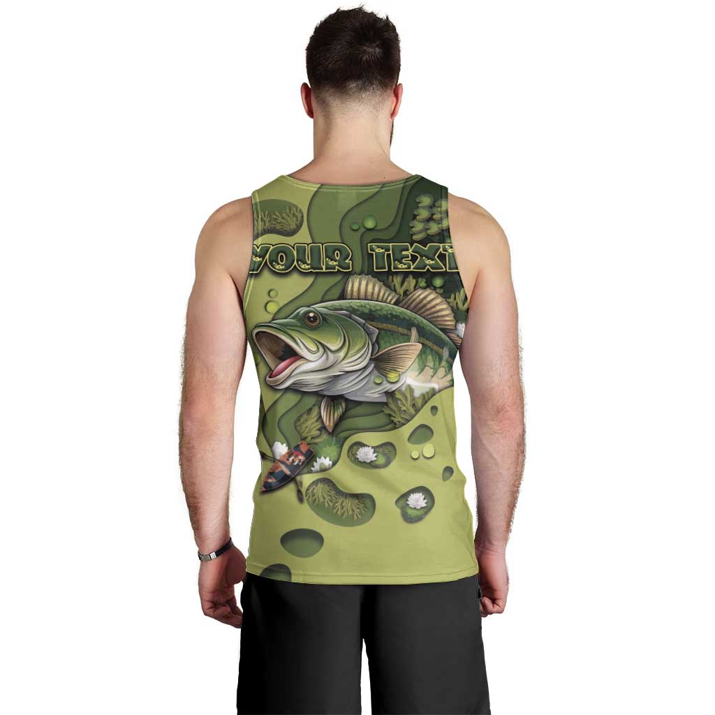 Personalized Fishing Men Tank Top Reely Lures Me In - Wonder Print Shop