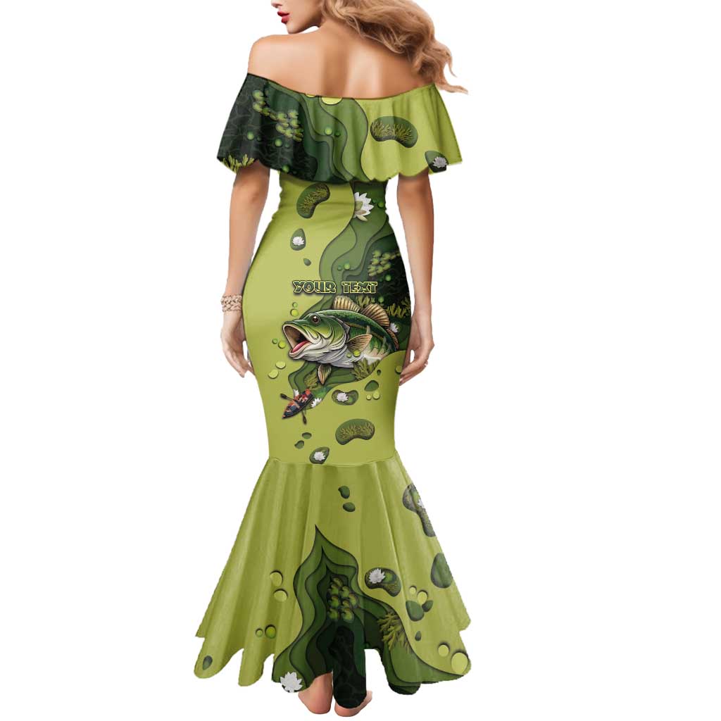 Personalized Fishing Mermaid Dress Reely Lures Me In - Wonder Print Shop