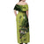 Personalized Fishing Off Shoulder Maxi Dress Reely Lures Me In - Wonder Print Shop