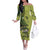 Personalized Fishing Off The Shoulder Long Sleeve Dress Reely Lures Me In - Wonder Print Shop