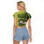Personalized Fishing Raglan Cropped T Shirt Reely Lures Me In - Wonder Print Shop