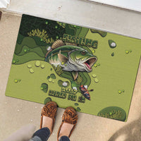 Fishing Rubber Doormat Reely Lures Me In - Wonder Print Shop