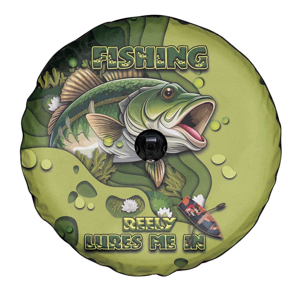Fishing Spare Tire Cover Reely Lures Me In - Wonder Print Shop