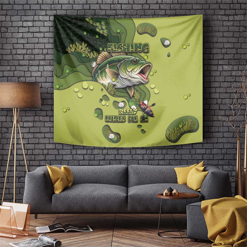 Fishing Tapestry Reely Lures Me In - Wonder Print Shop