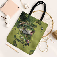 Fishing Tote Bag Reely Lures Me In - Wonder Print Shop