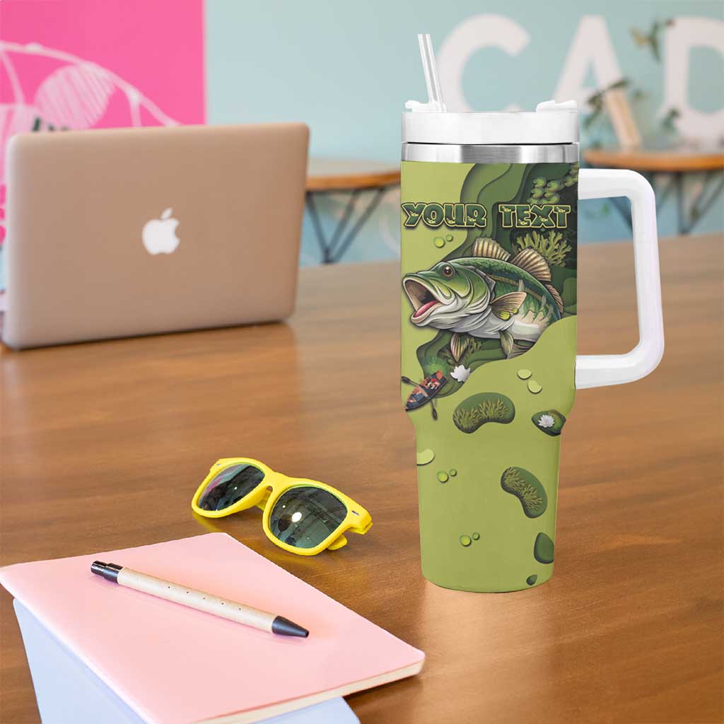 Personalized Fishing Tumbler With Handle Reely Lures Me In - Wonder Print Shop
