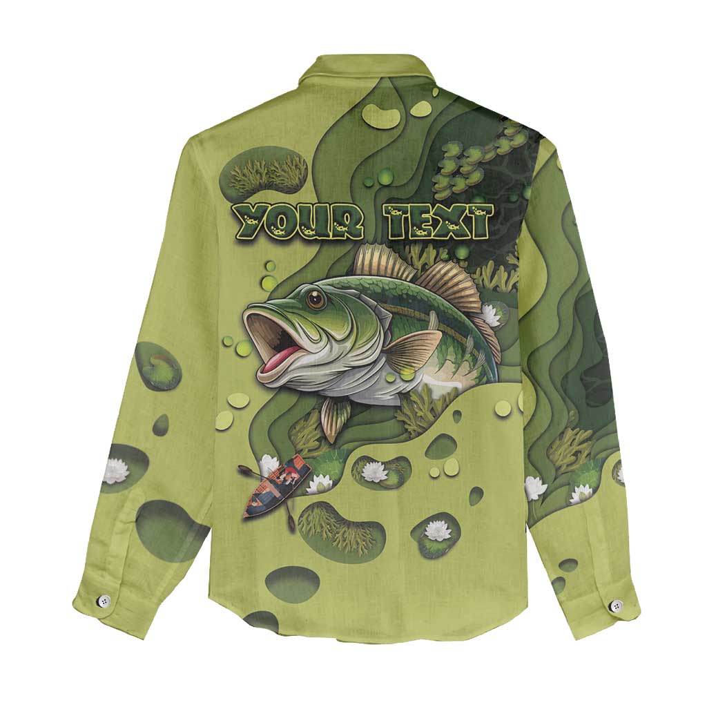 Personalized Fishing Women Casual Shirt Reely Lures Me In - Wonder Print Shop