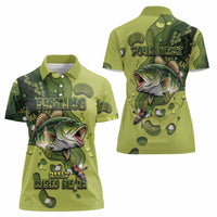 Personalized Fishing Women Polo Shirt Reely Lures Me In - Wonder Print Shop