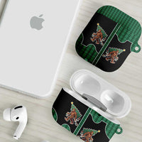 Western Yoke AirPods Case Bigfoot Xmas Cowboy Style - Wonder Print Shop