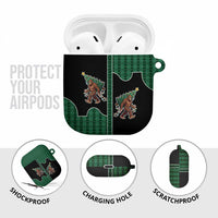 Western Yoke AirPods Case Bigfoot Xmas Cowboy Style - Wonder Print Shop