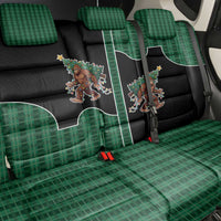 Western Yoke Back Car Seat Cover Bigfoot Xmas Cowboy Style - Wonder Print Shop