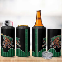 Western Yoke 4 in 1 Can Cooler Tumbler Bigfoot Xmas Cowboy Style - Wonder Print Shop