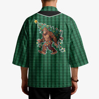 Western Yoke Kimono Bigfoot Xmas Cowboy Style - Wonder Print Shop