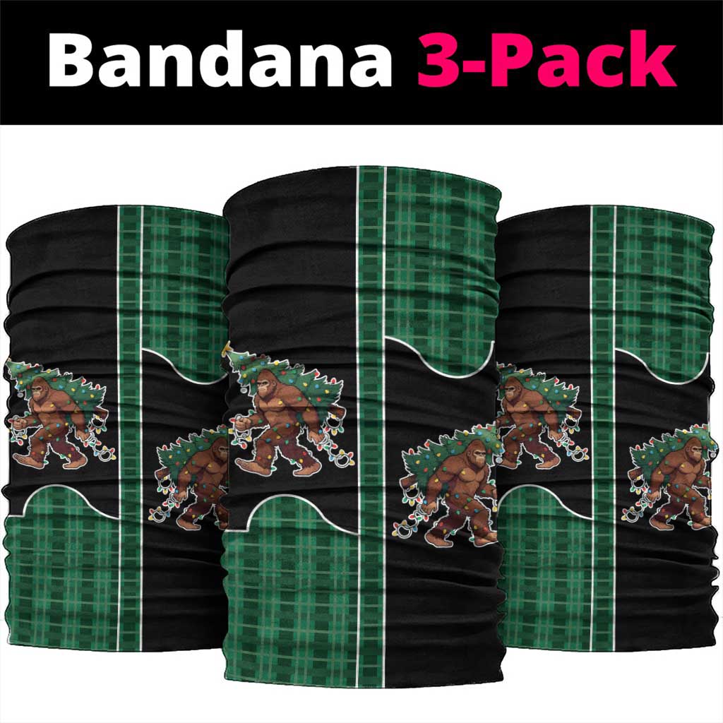 Western Yoke Neck Gaiter Bigfoot Xmas Cowboy Style - Wonder Print Shop