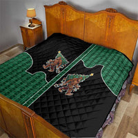 Western Yoke Quilt Bigfoot Xmas Cowboy Style - Wonder Print Shop