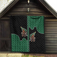 Western Yoke Quilt Bigfoot Xmas Cowboy Style - Wonder Print Shop