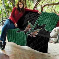 Western Yoke Quilt Bigfoot Xmas Cowboy Style - Wonder Print Shop