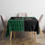 Western Yoke Tablecloth Bigfoot Xmas Cowboy Style - Wonder Print Shop