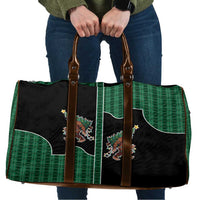 Western Yoke Travel Bag Bigfoot Xmas Cowboy Style - Wonder Print Shop