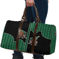Western Yoke Travel Bag Bigfoot Xmas Cowboy Style - Wonder Print Shop