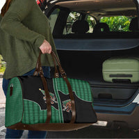 Western Yoke Travel Bag Bigfoot Xmas Cowboy Style - Wonder Print Shop