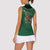 Western Yoke Women Sleeveless Polo Shirt Bigfoot Xmas Cowboy Style - Wonder Print Shop