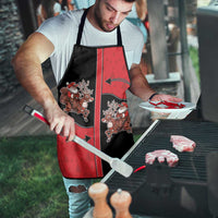 Western Yoke Apron Santa Cowboy Style - Wonder Print Shop