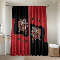 Western Yoke Bathroom Set Santa Cowboy Style - Wonder Print Shop