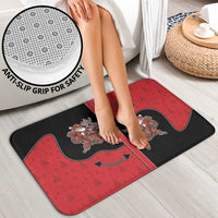 Western Yoke Bathroom Set Santa Cowboy Style - Wonder Print Shop