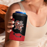 Western Yoke 4 in 1 Can Cooler Tumbler Santa Cowboy Style - Wonder Print Shop