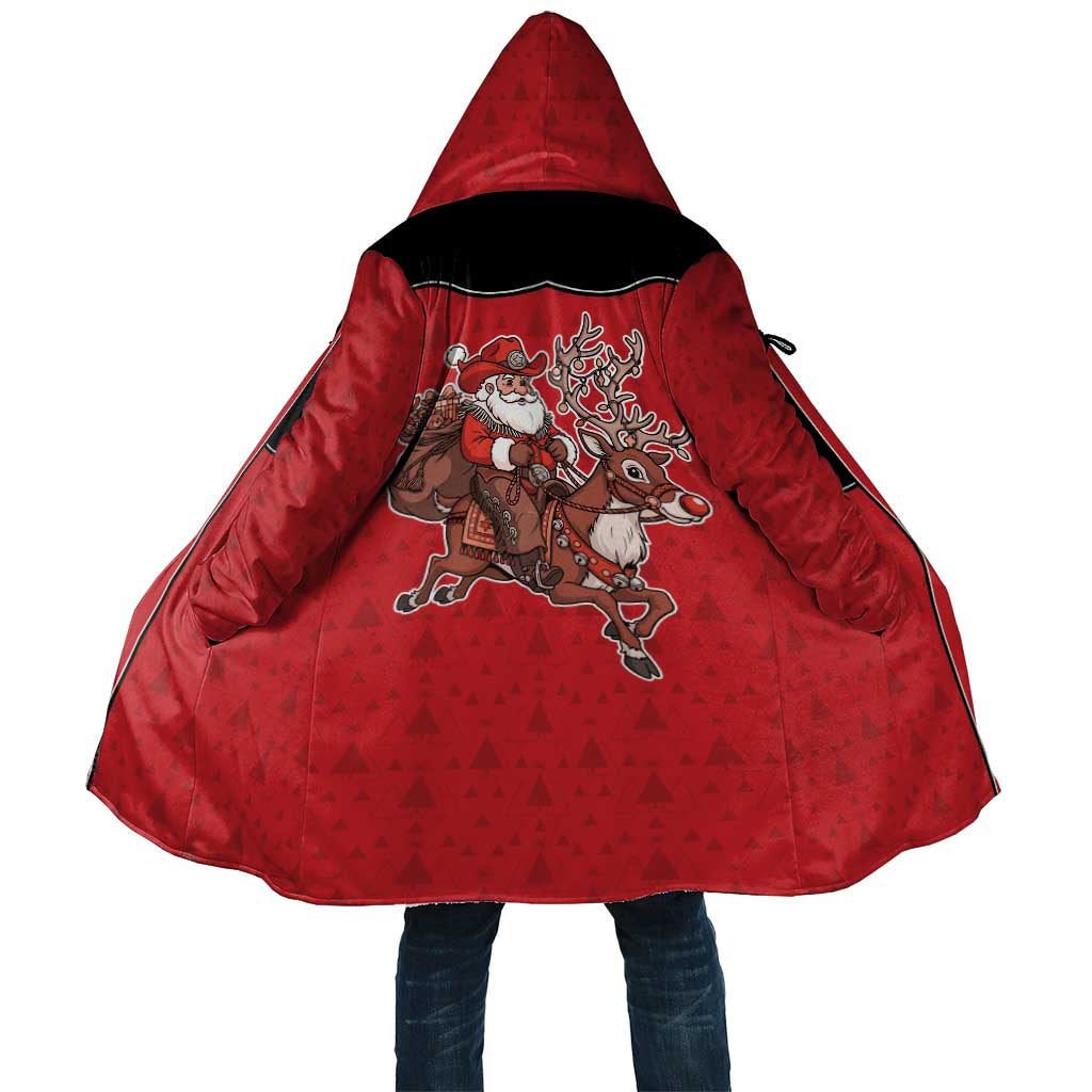 Western Yoke Cloak Santa Cowboy Style - Wonder Print Shop
