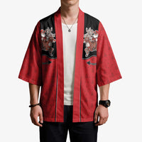 Western Yoke Kimono Santa Cowboy Style - Wonder Print Shop