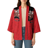 Western Yoke Kimono Santa Cowboy Style - Wonder Print Shop