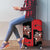 Western Yoke Luggage Cover Santa Cowboy Style - Wonder Print Shop