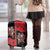 Western Yoke Luggage Cover Santa Cowboy Style - Wonder Print Shop