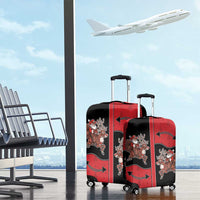 Western Yoke Luggage Cover Santa Cowboy Style - Wonder Print Shop