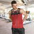 Western Yoke Men Tank Top Santa Cowboy Style - Wonder Print Shop