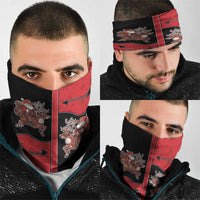 Western Yoke Neck Gaiter Santa Cowboy Style - Wonder Print Shop