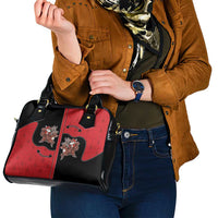 Western Yoke Shoulder Handbag Santa Cowboy Style - Wonder Print Shop