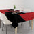 Western Yoke Tablecloth Santa Cowboy Style - Wonder Print Shop