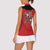 Western Yoke Women Sleeveless Polo Shirt Santa Cowboy Style - Wonder Print Shop