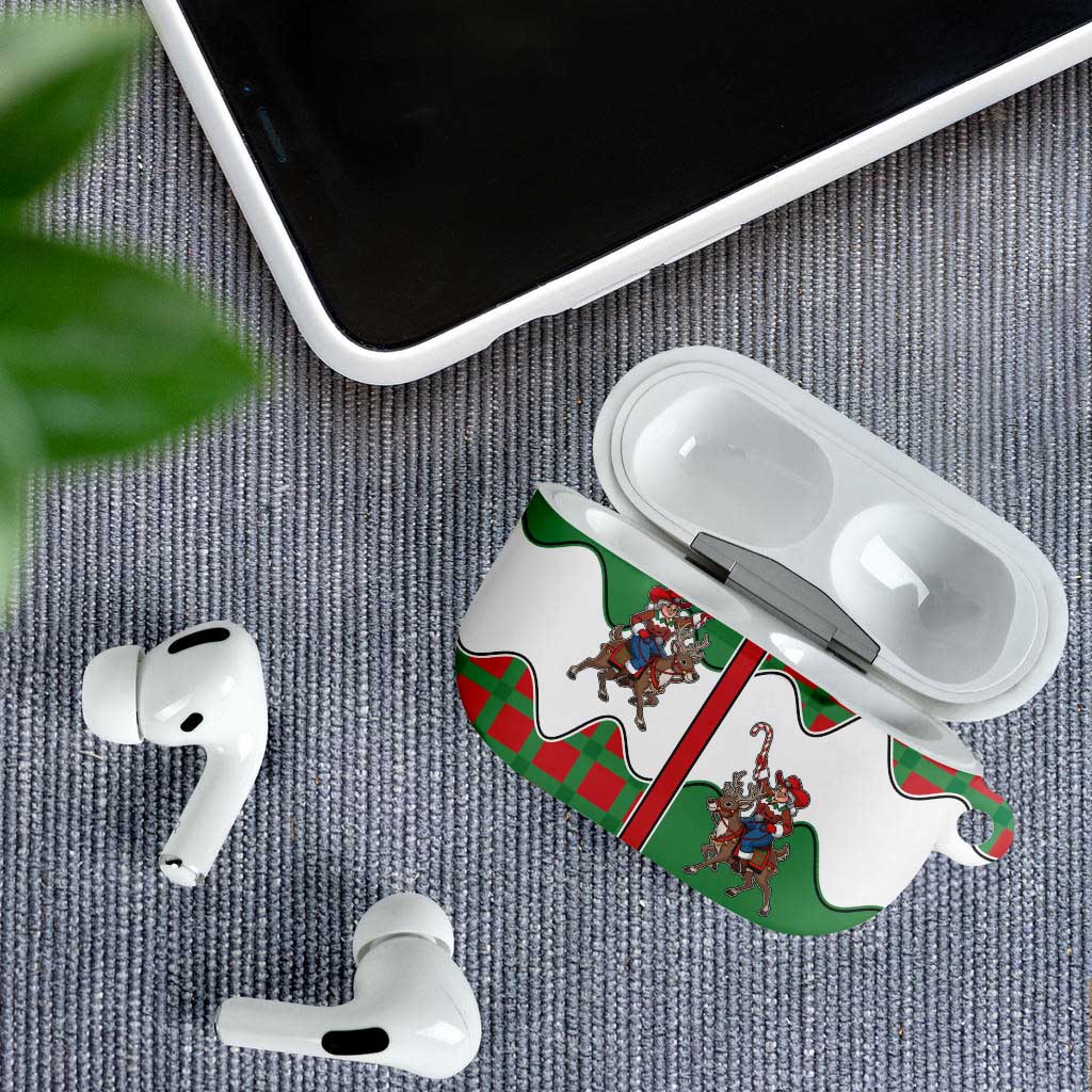 Western Yoke AirPods Case Mrs Claus Cowgirl Style - Wonder Print Shop