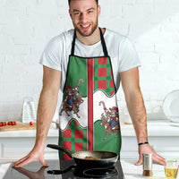 Western Yoke Apron Mrs Claus Cowgirl Style - Wonder Print Shop