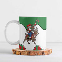 Western Yoke Ceramic Mug Mrs Claus Cowgirl Style - Wonder Print Shop