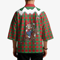 Western Yoke Kimono Mrs Claus Cowgirl Style - Wonder Print Shop