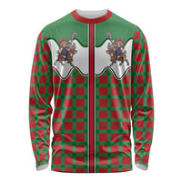 Western Yoke Long Sleeve Shirt Mrs Claus Cowgirl Style - Wonder Print Shop