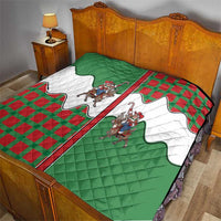 Western Yoke Quilt Mrs Claus Cowgirl Style - Wonder Print Shop